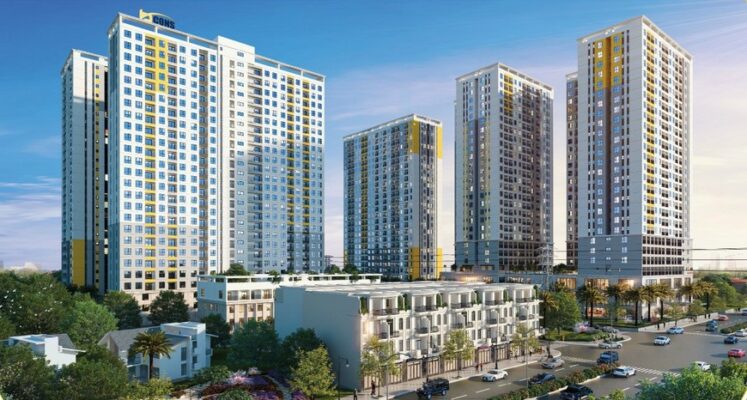 Phối cảnh dự án căn hộ Bcons City