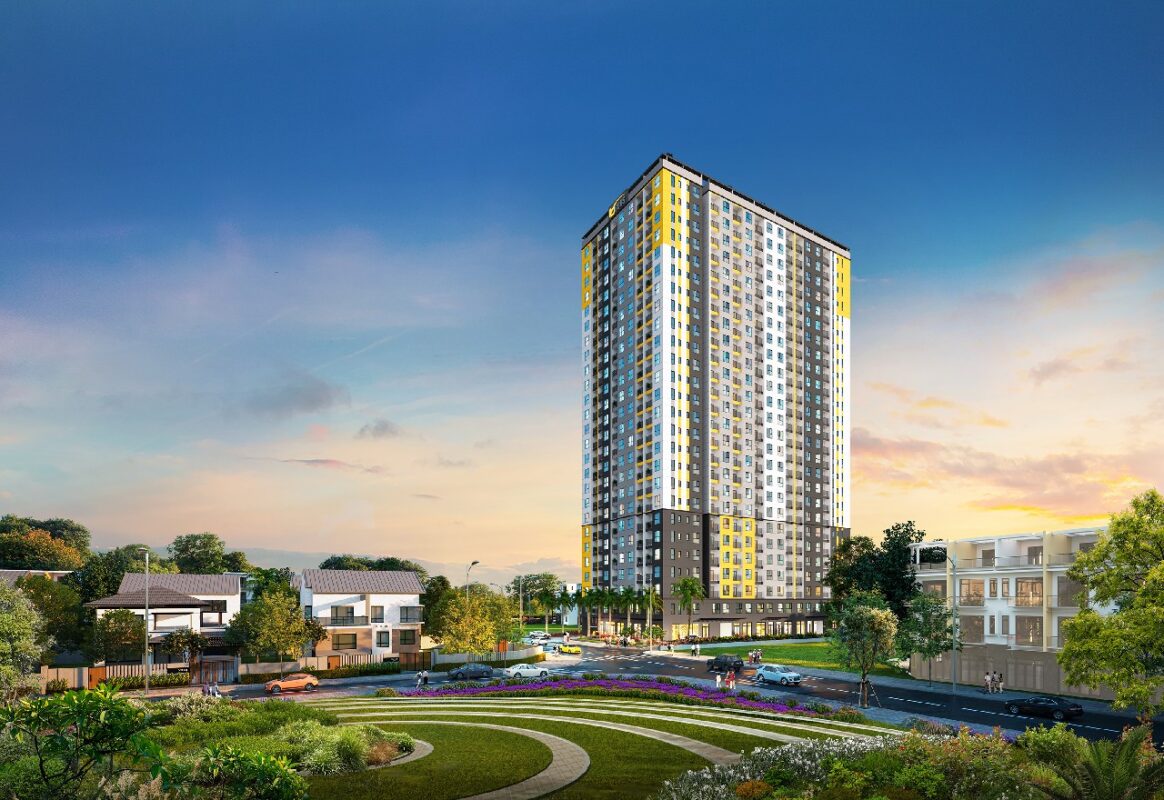 Phối cảnh dự án Bcons Polaris