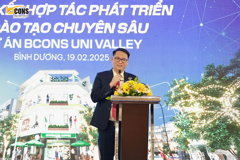 Lễ ký kết hợp tác chiến lược dự án Bcons Uni Valley