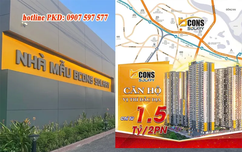 Nhà mẫu dự án Bcons Solary