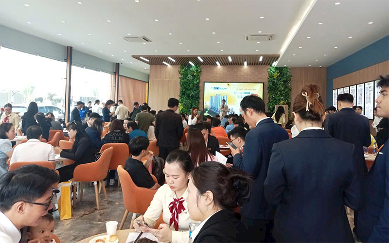 không khí náo nhiệt tại lễ ra mắt dự án Bcons Solary
