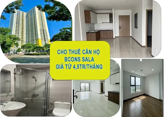 Cho thuê căn hộ Bcons Sala